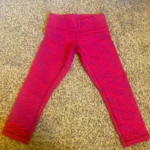 Lululemon Athletica Pink/Purple Leggings